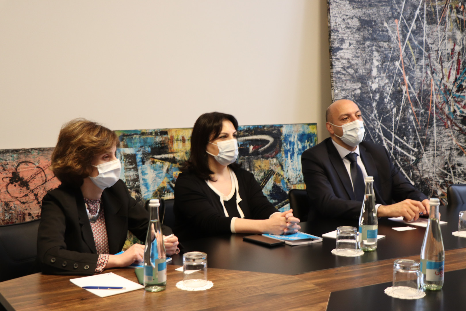 UNICEF-ის წარმომადგენლების ვიზიტი კავკასიის უნივერსიტეტში